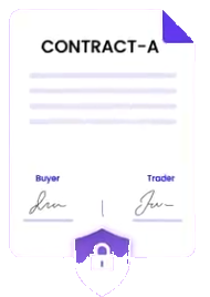 Contract A: buyer and trader